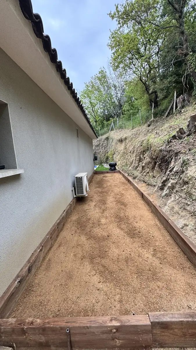 Terrain de pétanque